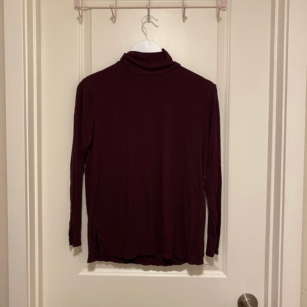 💖Purple turtleneck
